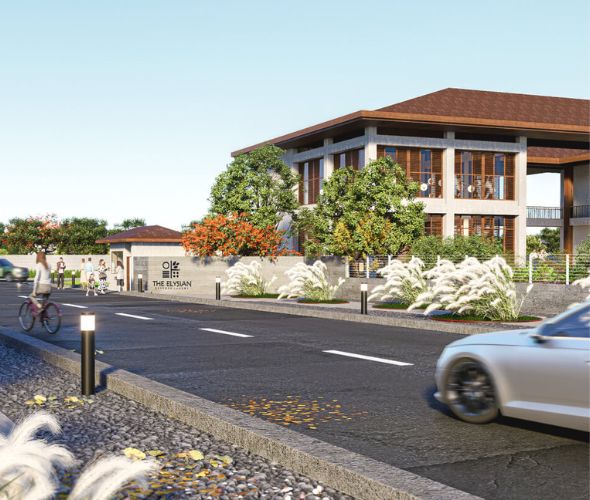 The Elysian city of colours